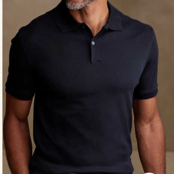 Banana Republic Mens Dress Polo Large - Picture 1 of 1